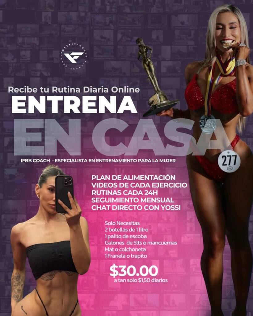 Yossfit Online ( En casa ) 4 semanas